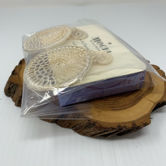 Mochi Earrings Crochet Hoop Pierced Dreamcatcher Boho - Picture 11 of 11